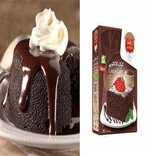 پودر کیک شکلاتی